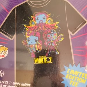 Funko Marvel What If unisex Tshirt NIB size L‎